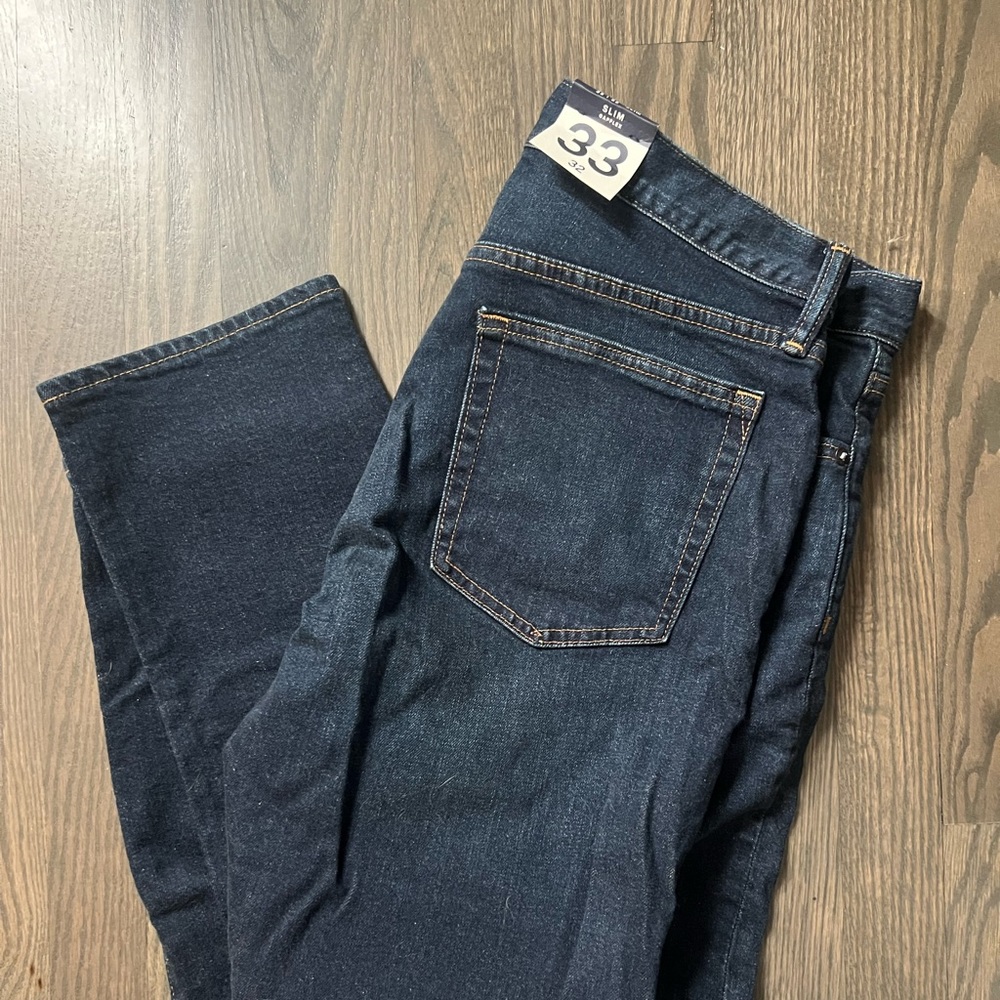 Dark Wash Slim GapFlex Men’s Jeans 👖